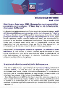CP Lancement OSXP